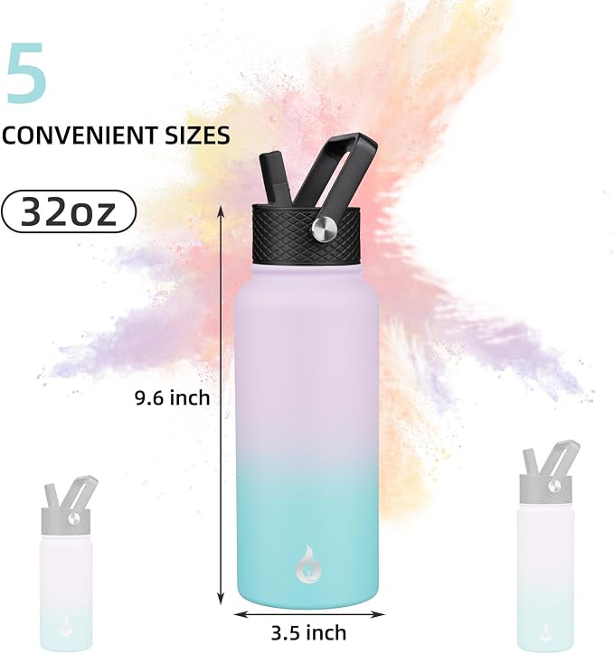 BJPKPK 32oz Insulated Water Bottle - Image 4