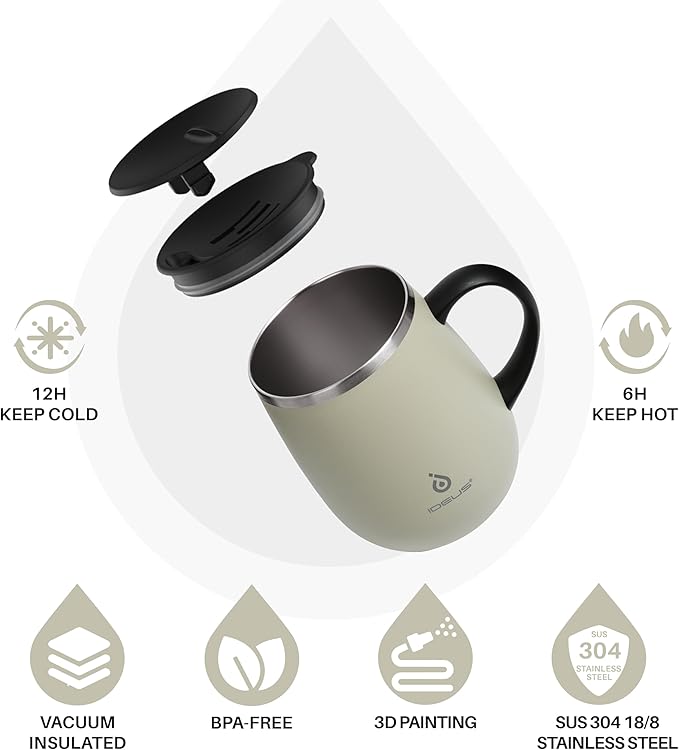 Ideus 16 oz Insulated Coffee Mug - Image 2