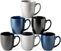 AmorArc Coffee Mugs Set of 6, 12oz Ceramic Coffee Mugs by AmorArc
