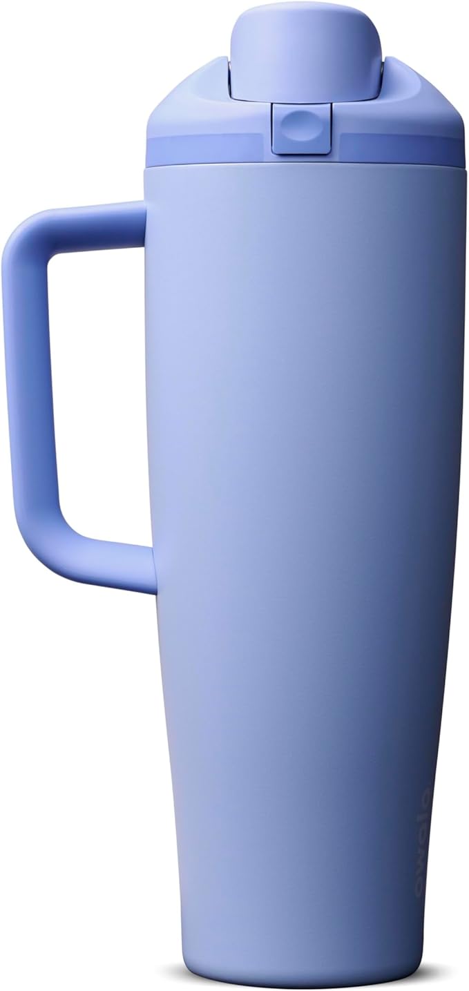 Owala FreeSip Tumbler Stainless Steel Water Bottle 40 oz Out of the Blue | by Unknown