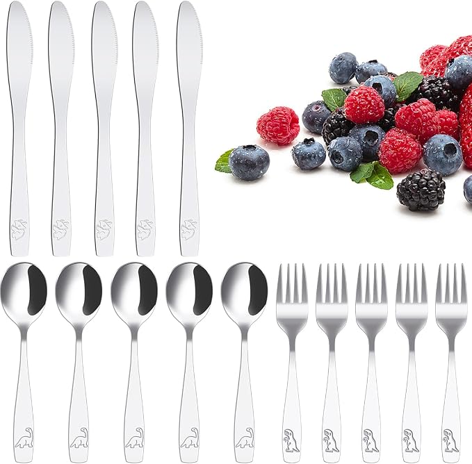 45 Piece Stainless Steel Silverware Set - Image 8