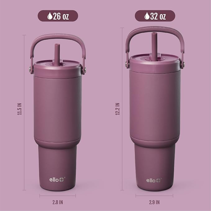 Ello Oasis Go+ 32oz Insulated Stainless Steel Tumbler - Image 7