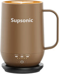 Supsonic - 16oz Self Heating Coffee Mug, Smart Heated Coffee Mug Faster by Supsonic