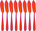 Buyer Star Cheese Butter Knife, Stainless Steel 18/10 6" Mini Desert Knives by BuyerStar