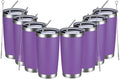 MEWAY 20oz Tumbler 8 Pack Double Wall Vacuum Insulated Travel Mug Bulk by MEWAY
