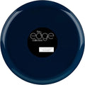 [30 Pack 6.3''] Dark Blue Plastic Party Plates Edge Collection Premium heavyweight Elegant Disposable Tableware Dishes