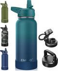 CIVAGO 32 oz Insulated Stainless Steel Water Bottle by CIVAGO