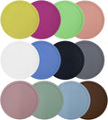 12PCS Silicone Coasters Sets, 4 Inch Drink Coasters for Hot Drinks, Coffee Table, Office Desk