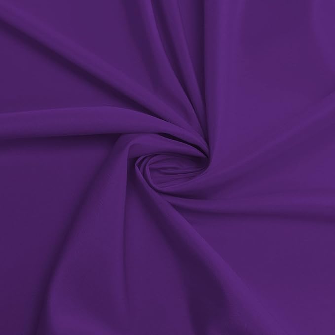 sancua Rectangle Tablecloth - 60 x 120 Inch - Stain and Wrinkle Resistant Washable Polyester Table Cloth, Decorative Fabric Table Cover for Dining Tables, Buffet Parties and Camping, Purple