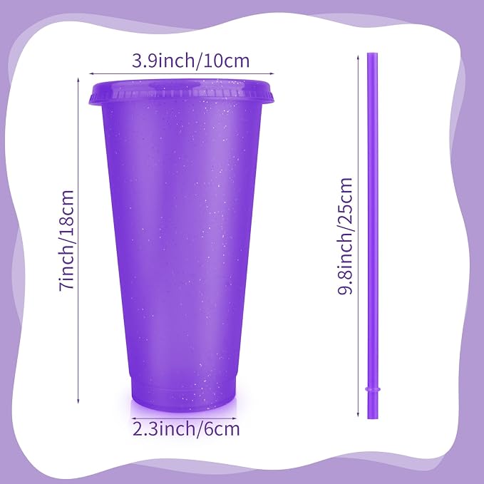 Hxezoc 16-Piece Reusable Cups - Image 2
