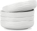 Pasta Bowls Set of 4, 33 OZ White Salad Bowls | 8 Inch Porcelain Wide and by CHILDIKE