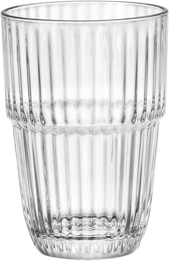 Bormioli Rocco Barshine 12.88 oz. Long Drink Stackable Tempered Drinking Glasses - Image 4