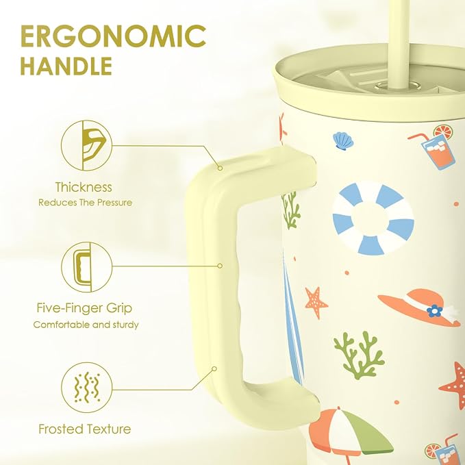 SANDJEST Beach 40oz Tumbler - Image 3