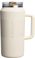 STANLEY Quencher ProTour Flipstraw Tumbler, 64 oz, Cream Fade | Built-In Straw by Unknown