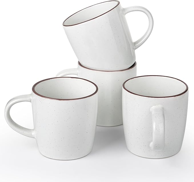 famiware Mercury Coffee Mugs 13 oz, Coffee Mugs Set of 4 by Famiware