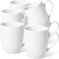 Urbanstrive 16 oz Large Coffee Mugs Set of 6 Ceramic Coffee Mug White Coffee by Urbanstrive