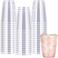 R-kay Clear Plastic Cups, 50 Pack Heavy Duty 10 OZ Disposable cups, Plastic by R-KAY