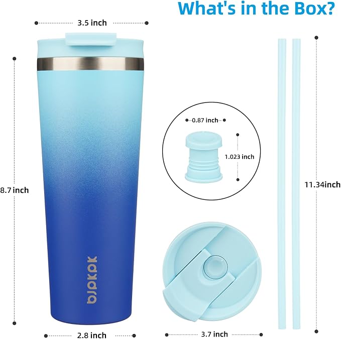 BJPKPK 26 oz Coffee Tumbler - Image 2