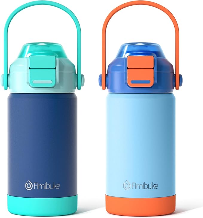 Fimibuke 14oz Kids Insulated Water Bottle by Fimibuke