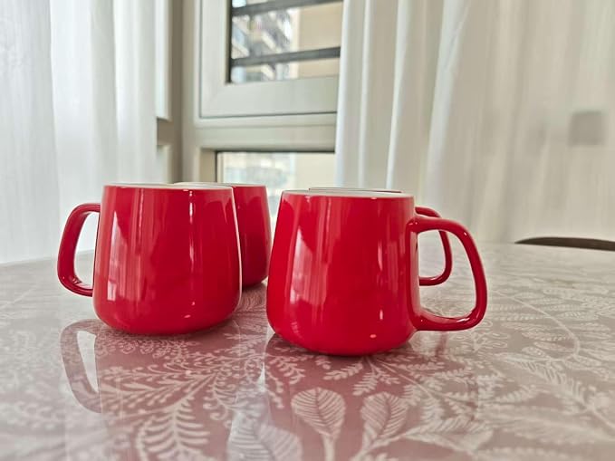 Ceramic Coffee Mug, 14 oz Large Coffee Cup, Cups Set of 4, Tea Mug - Image 4