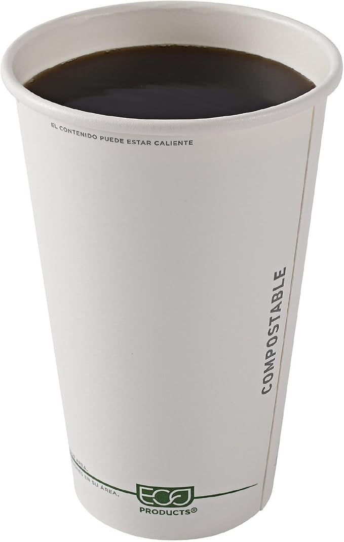 ECO PRODUCTS GreenStripe Disposable Paper Hot Cups, 16 oz - Image 7