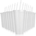 Hxezoc 16 Pieces Reusable Cups by Hxezoc