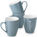 BTaT- Porcelain Coffee Mugs Set, 16 Ounces, 4 Pack, Restaurant Cups by BrewToATea