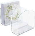 Napkin Holder, 2 Pack Clear Acrylic Napkin Tissue Holder by PITBVO