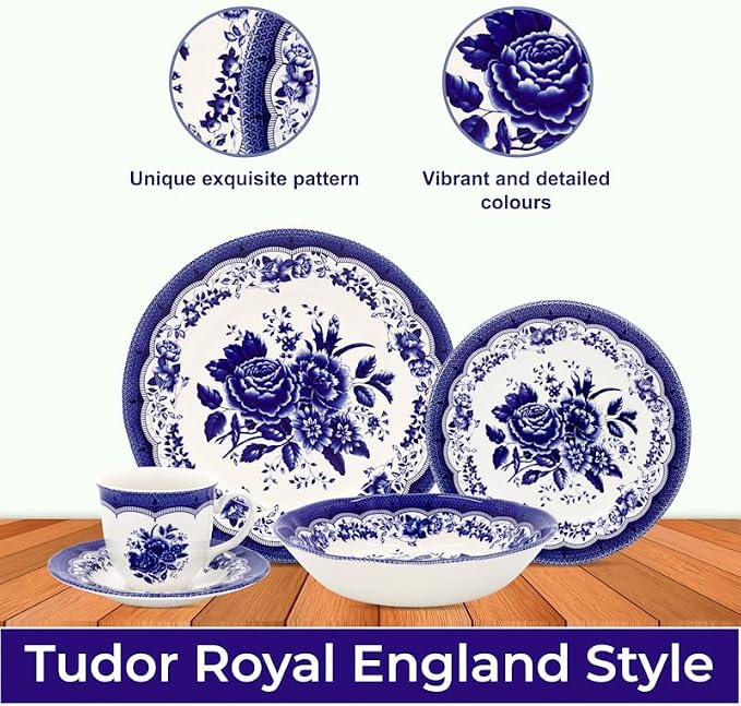 30-Piece Porcelain Dinnerware Set - Image 3