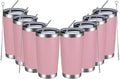 MEWAY 20oz Tumbler 8 Pack Double Wall Vacuum Insulated Travel Mug Bulk by MEWAY