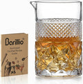 barillio 24 Oz Crystal Cocktail Mixing Glass | Seamless Lead-Free Crystal by Barillio