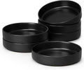 E-far Pasta Bowls Set of 6, 35oz Large Salad Bowl Plate by E-far