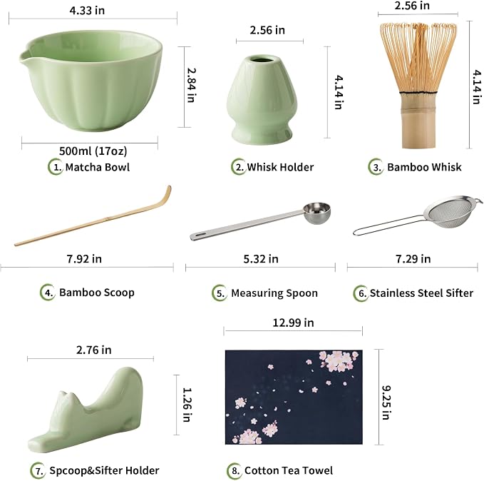 Matcha Whisk Set of 8 - Image 2