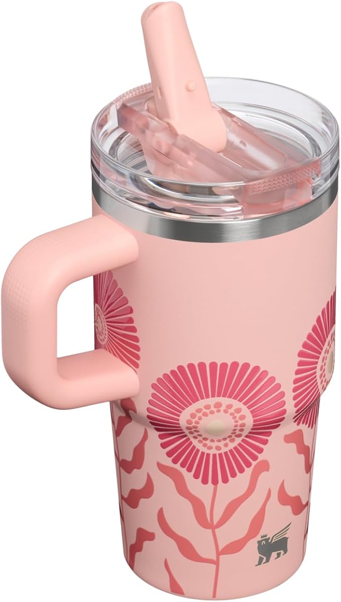 STANLEY Quencher ProTour Flipstraw Tumbler, 20 oz, Sorbet Garden | Built-In - Image 3
