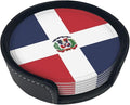 Dominican Flag Coasters for Drinks by Unknown