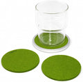 Green Absorbent Coaster Set by Unknown