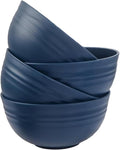 Unbreakable Wheat Straw Cereal Bowls Set of 4, 24 OZ Microwave and Dishwasher by Unknown