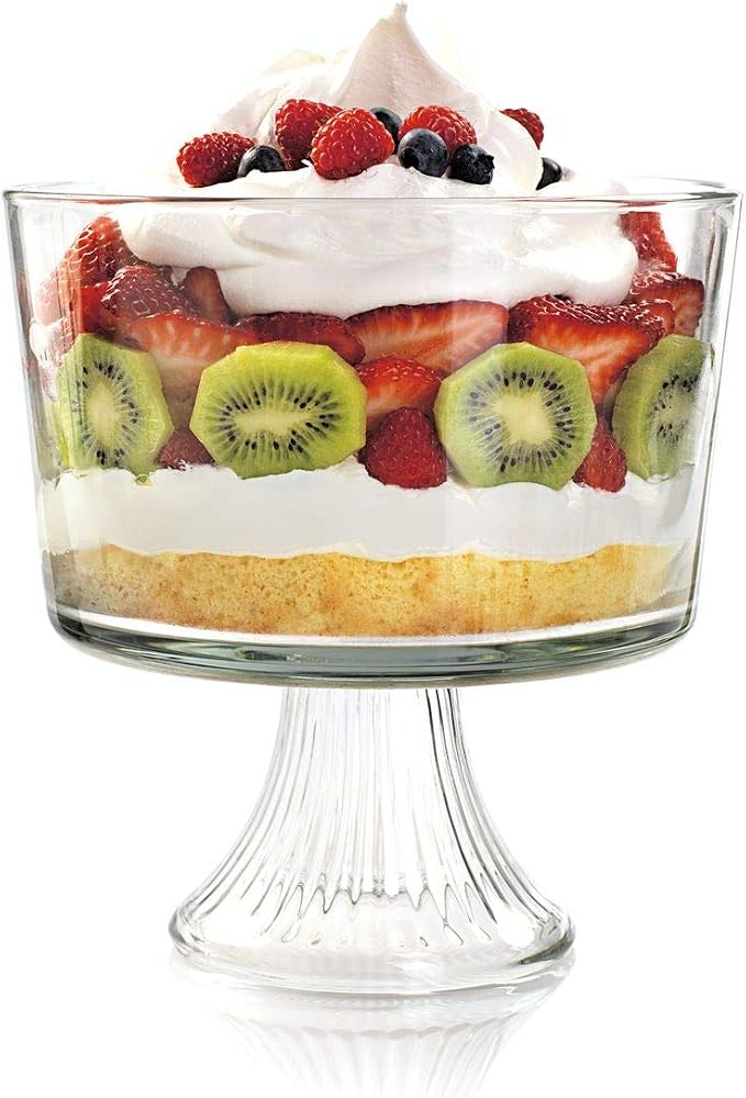 Anchor Hocking Monaco Glass Trifle Bowl, 104 oz by AnchorHocking