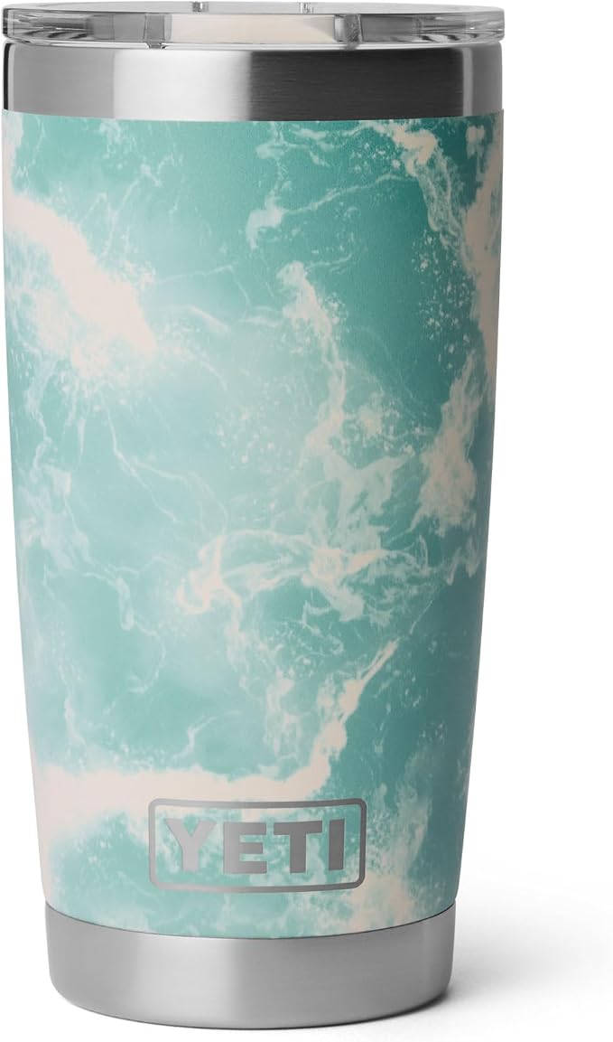 YETI Rambler 20 oz Stainless Steel Vacuum Insulated Tumbler w/MagSlider Lid by YETI