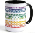 Funny Coffee Mugs for Women Men, 15oz Hidden Message Ceramic Cup | Secret by YKSINX