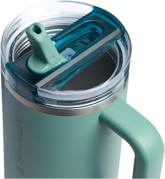 STANLEY Quencher ProTour Flipstraw Tumbler, 40 oz, Spring Green | Built-In - Image 2