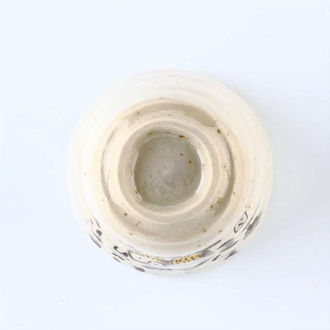 Japanese Tea Cups Handleless Coffee Mugs Owl Design 6.4 oz Set of 2 | MIno - Image 7