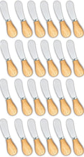 Cheese Spreader Bulk, Wine and Cheese Party, Mini Tiny Cheese Serving Knives by GotoBuy