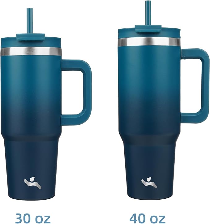 Konokyo 40 oz Insulated Tumbler Water Bottle - Image 3