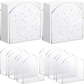Patelai 8 Pack Crystal Acrylic Clear Napkin Holder by Patelai