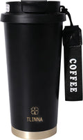Travel Mug, Coffe mug, Coffe cup, Ceramic coating Lined, 316 Stainless Steel by TLINNA