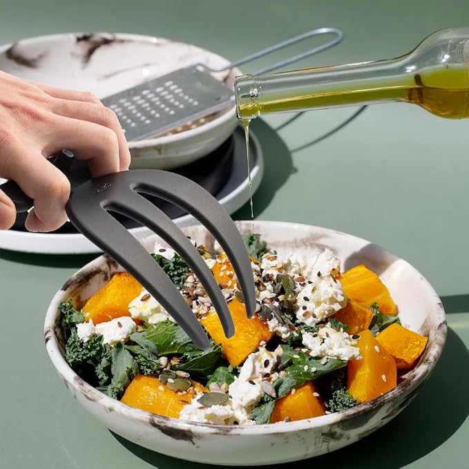 Salad Hands 2 Pack Plastic Salad Mixer Salad Servers Salad Claw - Image 7