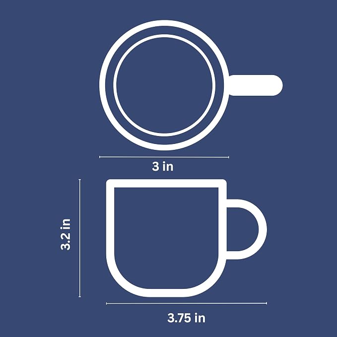 Mindful Design Double Wall Insulated Glasses Espresso Cups - Image 3