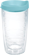 Tervis Clear & Colorful Lidded Made in USA Double Walled Insulated Tumbler by TervisTumblerCompany
