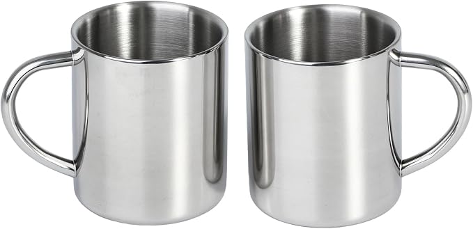 IMEEA Small Coffee Mug 10oz Double Wall Stainless Steel Cups - Image 8